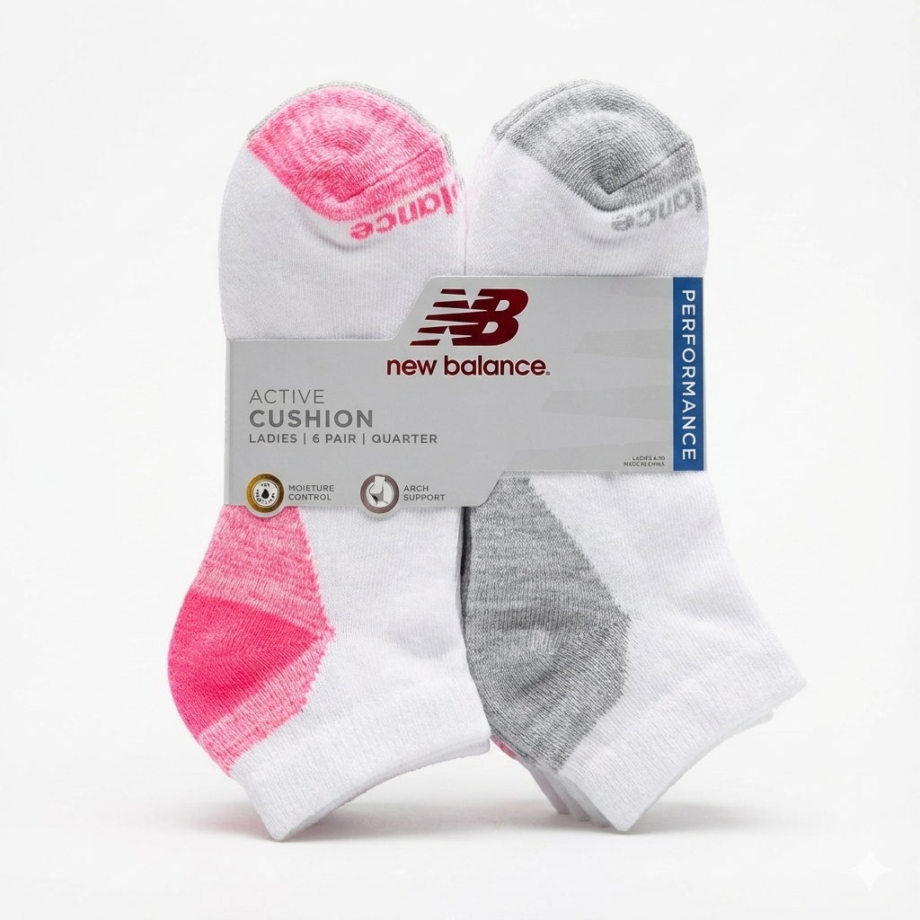 New Balance Active Cushion Para Caballero 6 Pares