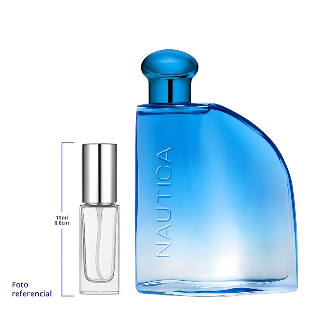 Nautica Pure Blue Decant Travel Size Eau De Toilette For Men