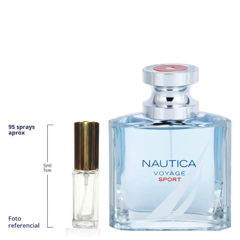 Nautica Voyage Sport Decant Travel Size Eau De Toilette For Men