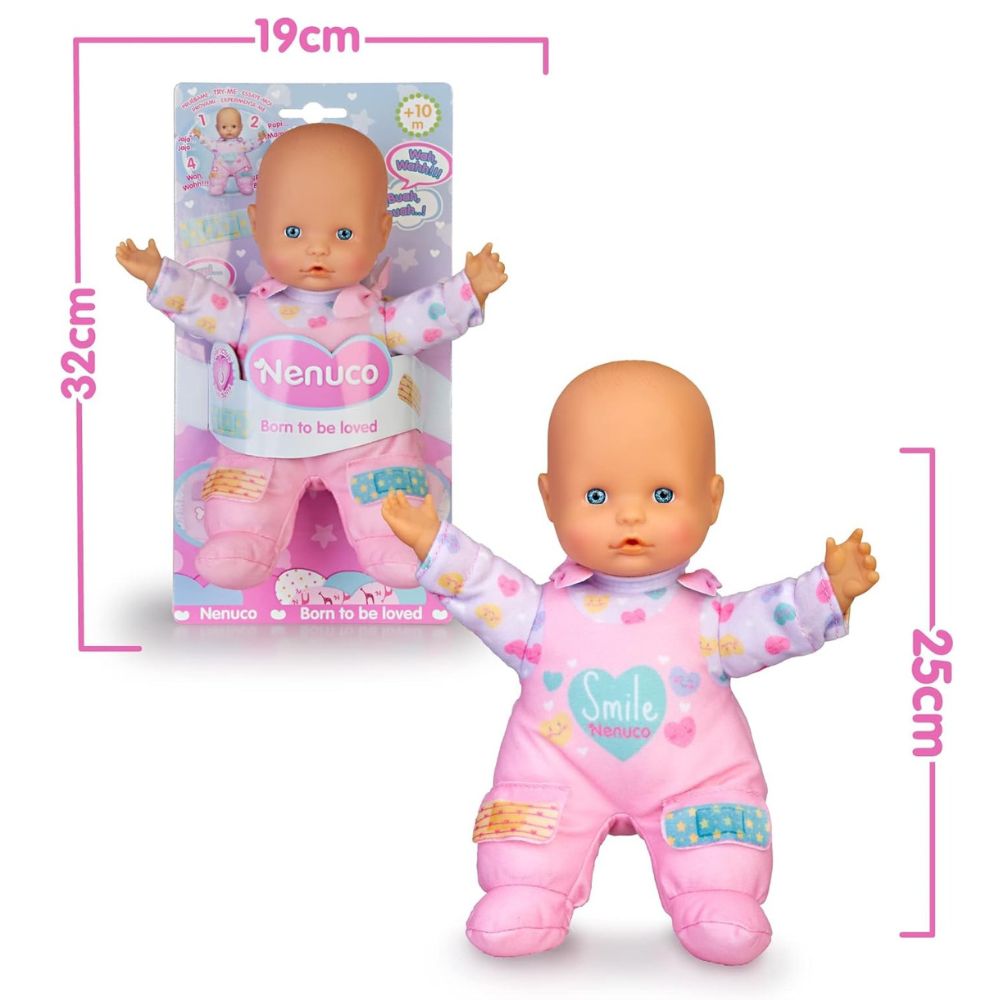 Nenuco Muñeco Tiritas Interactivo 10m+