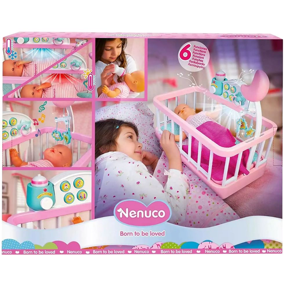 Nenuco Muñeca y La Cuna Que Te Ayuda