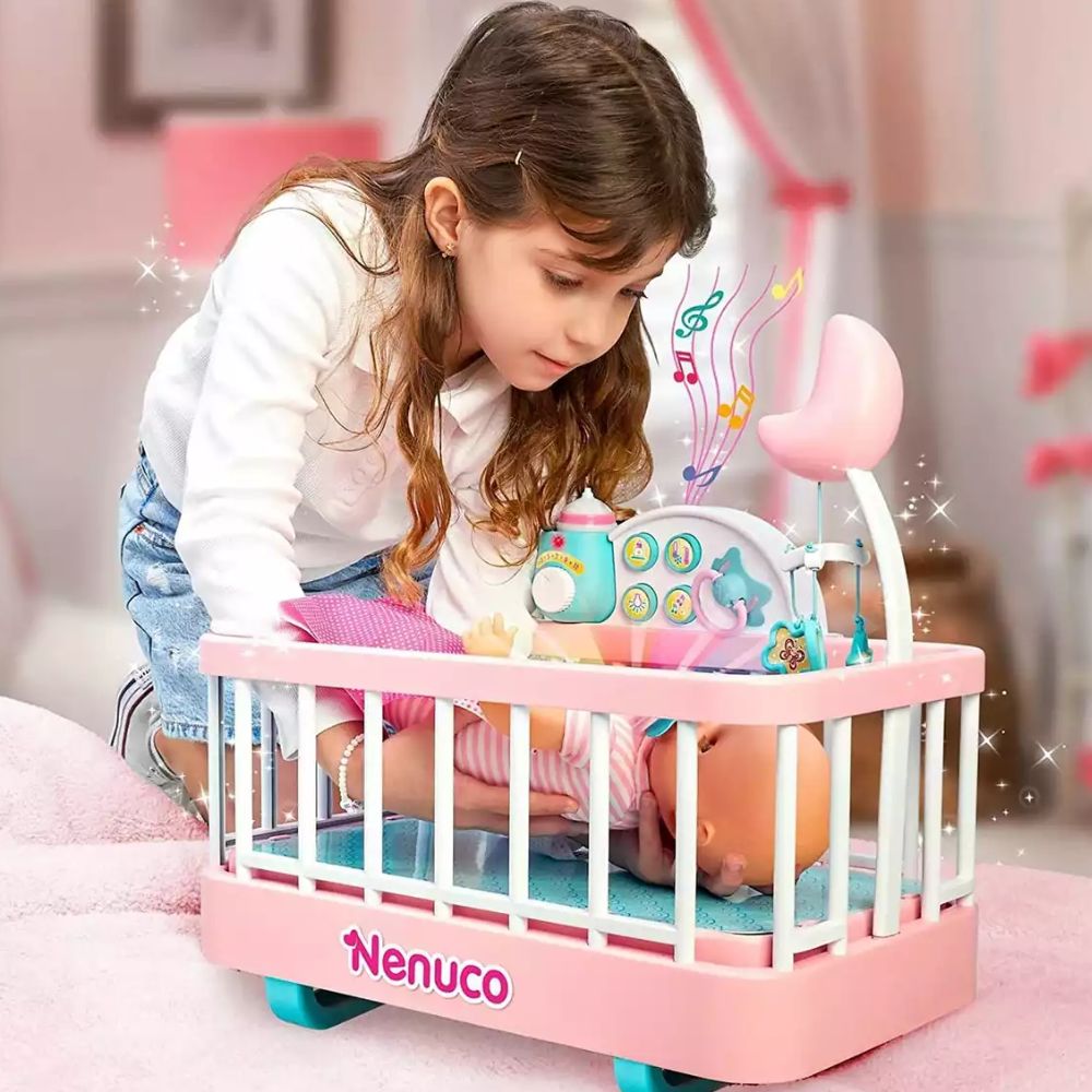 Nenuco Muñeca y La Cuna Que Te Ayuda