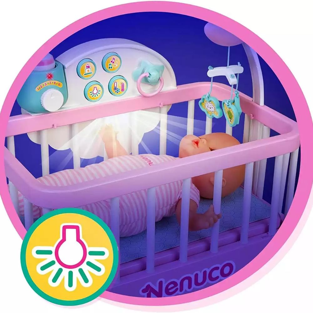 Nenuco Muñeca y La Cuna Que Te Ayuda