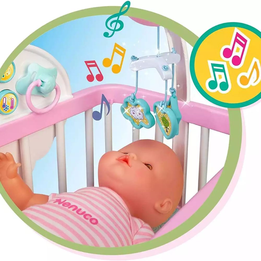 Nenuco Muñeca y La Cuna Que Te Ayuda