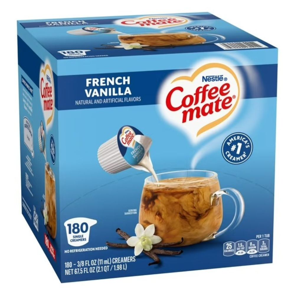 Nestle Coffee Mate French Vanilla Creamers 180Und