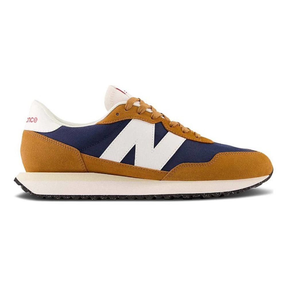 New Balance Lifestyle 237 Azul y Mostaza Zapato Para Caballeros