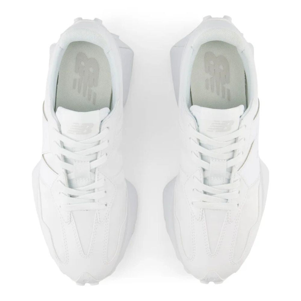 New Balance Lifestyle 327 Metallic Blanco Zapato Para Damas