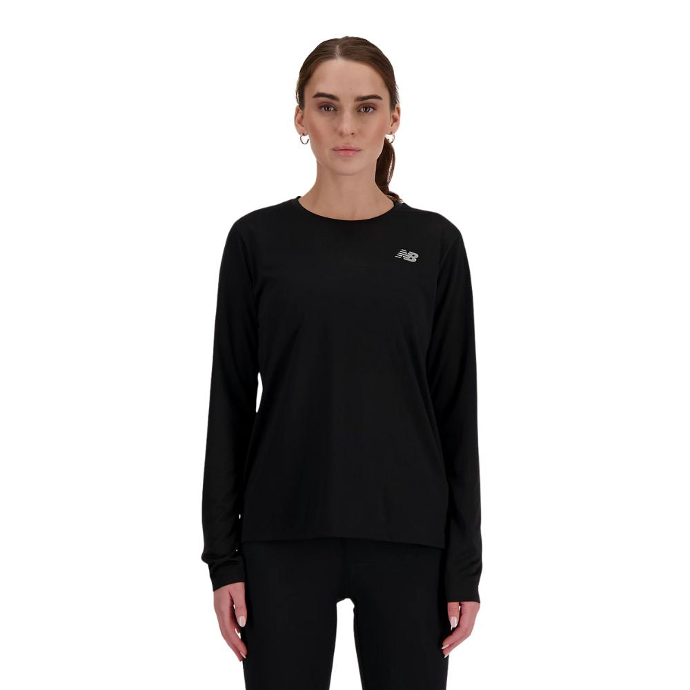 New Balance Manga Larga Sport Essentials Camiseta Para Dama