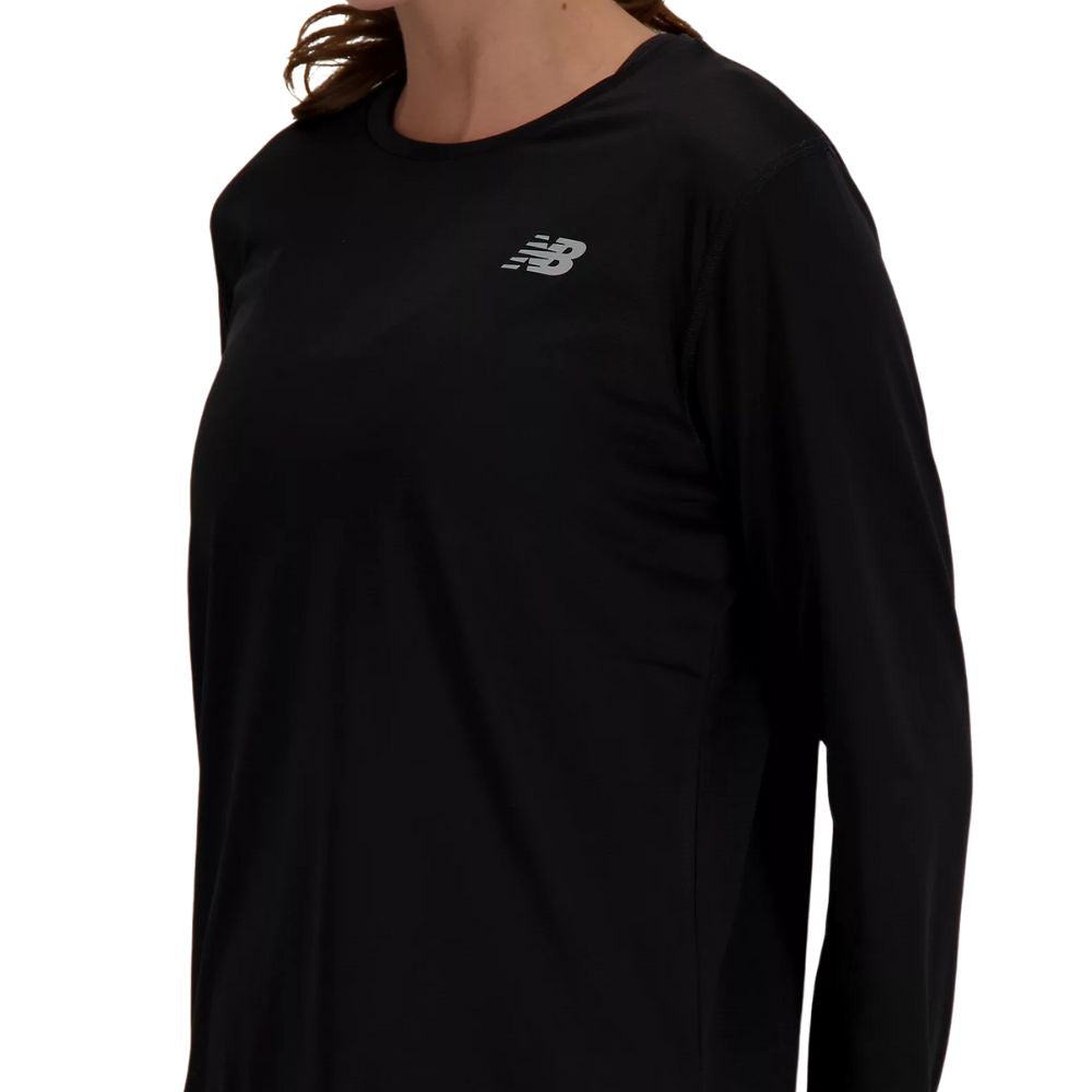 New Balance Manga Larga Sport Essentials Camiseta Para Dama