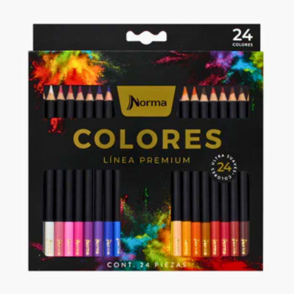 Norma Colores Linea Premium 24 Unidades