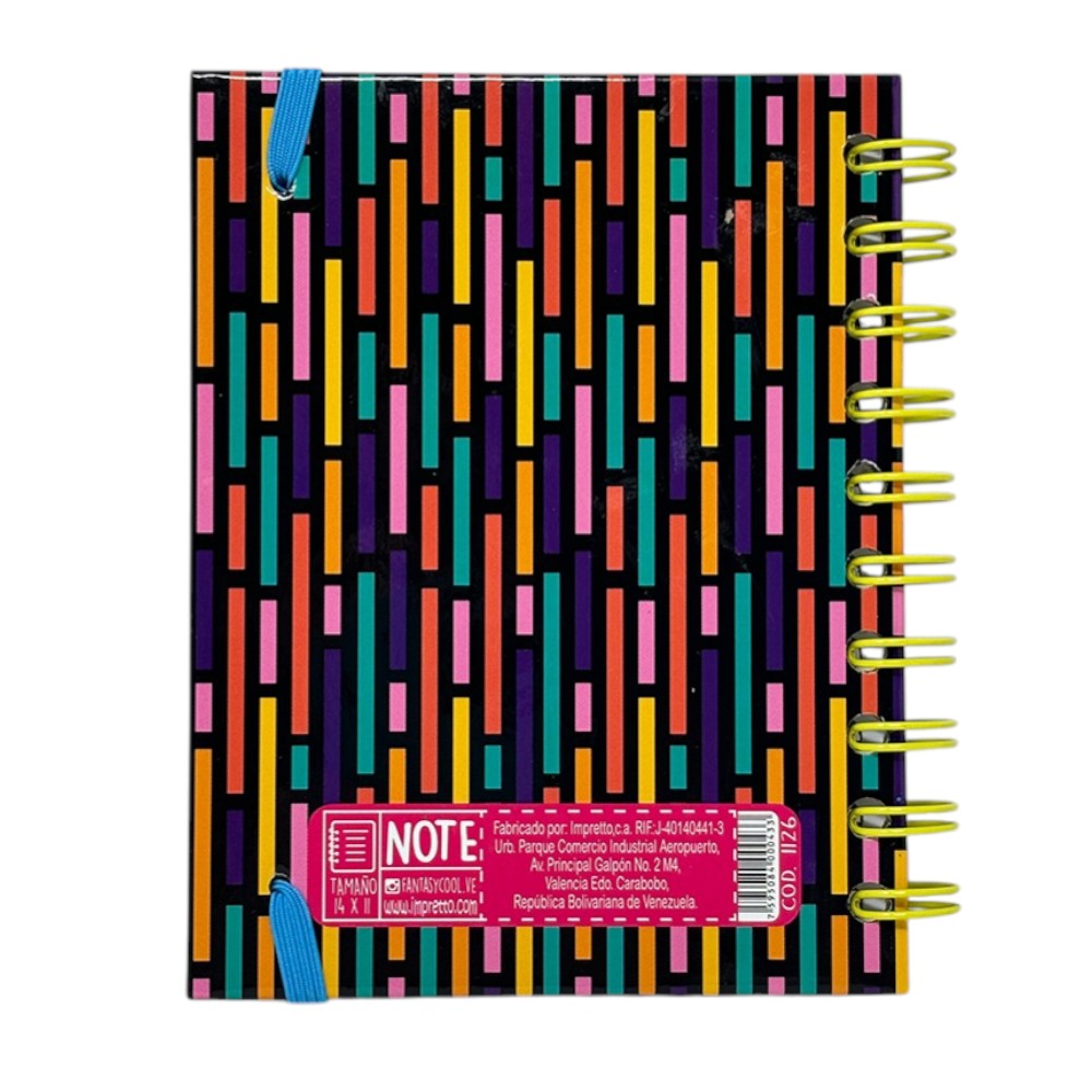 Fantasy Note Libreta Apuntes Pequeña Diseños Surtidos 80 Hojas