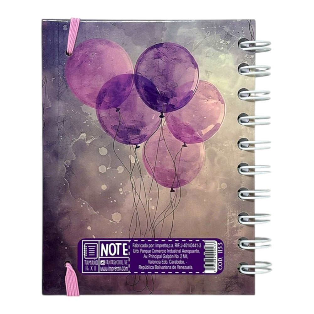 Fantasy Note Libreta Apuntes Pequeña Diseños Surtidos 80 Hojas