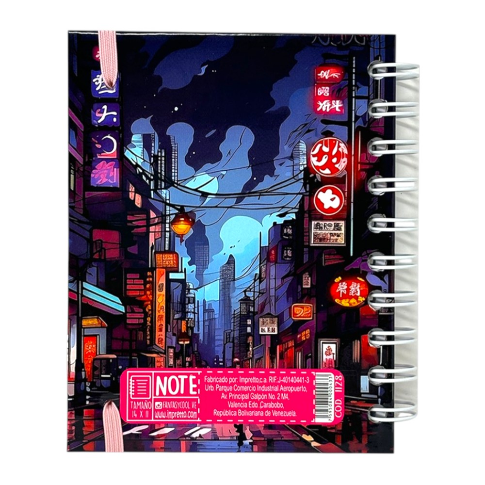 Fantasy Note Libreta Apuntes Pequeña Diseños Surtidos 80 Hojas