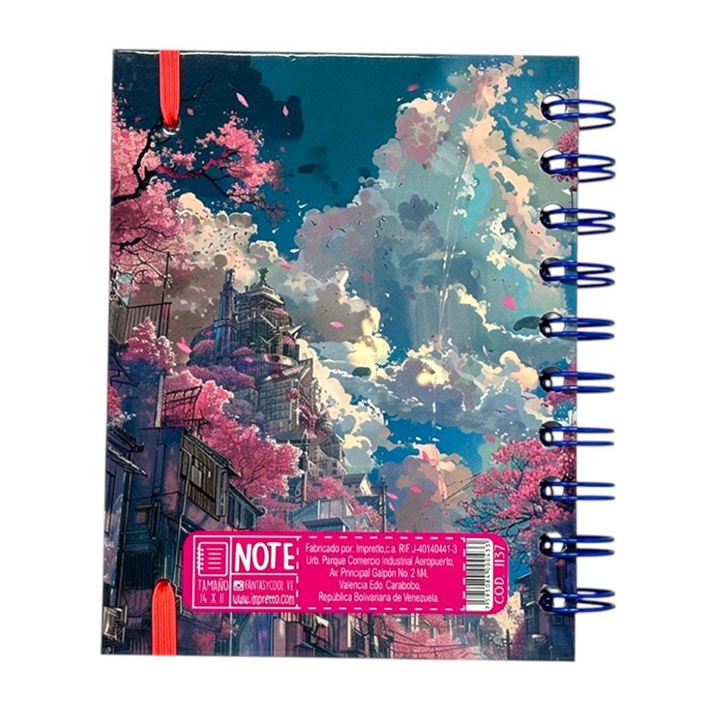 Fantasy Note Libreta Apuntes Pequeña Diseños Surtidos 80 Hojas