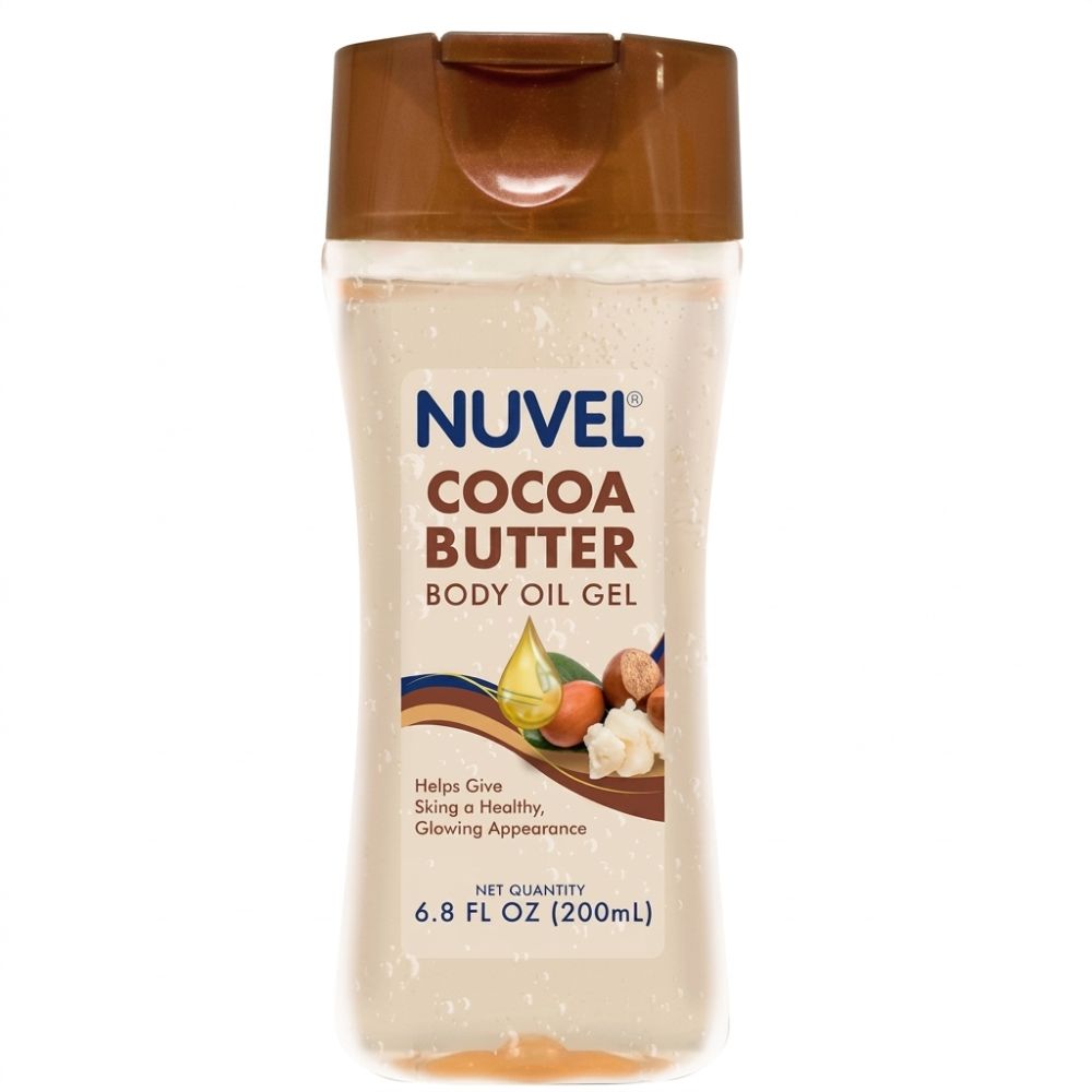 Nuvel Body Oil Gel Cocoa Butter 200ml