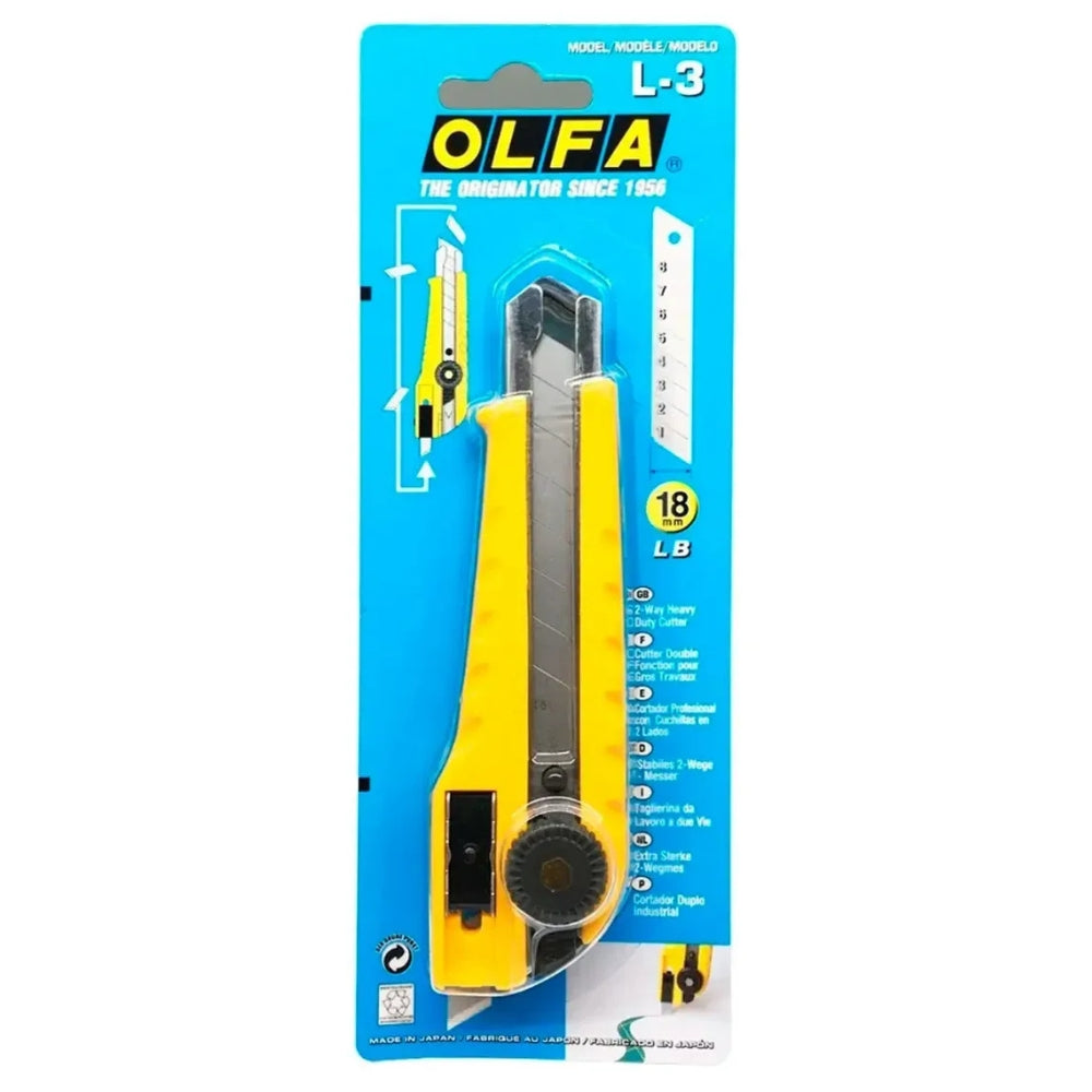 Olfa Exacto Cuchilla De Dos Direcciones L-3 18mm