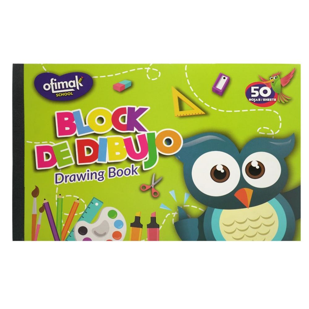 Ofimak Block De Dibujo School 50 Hojas