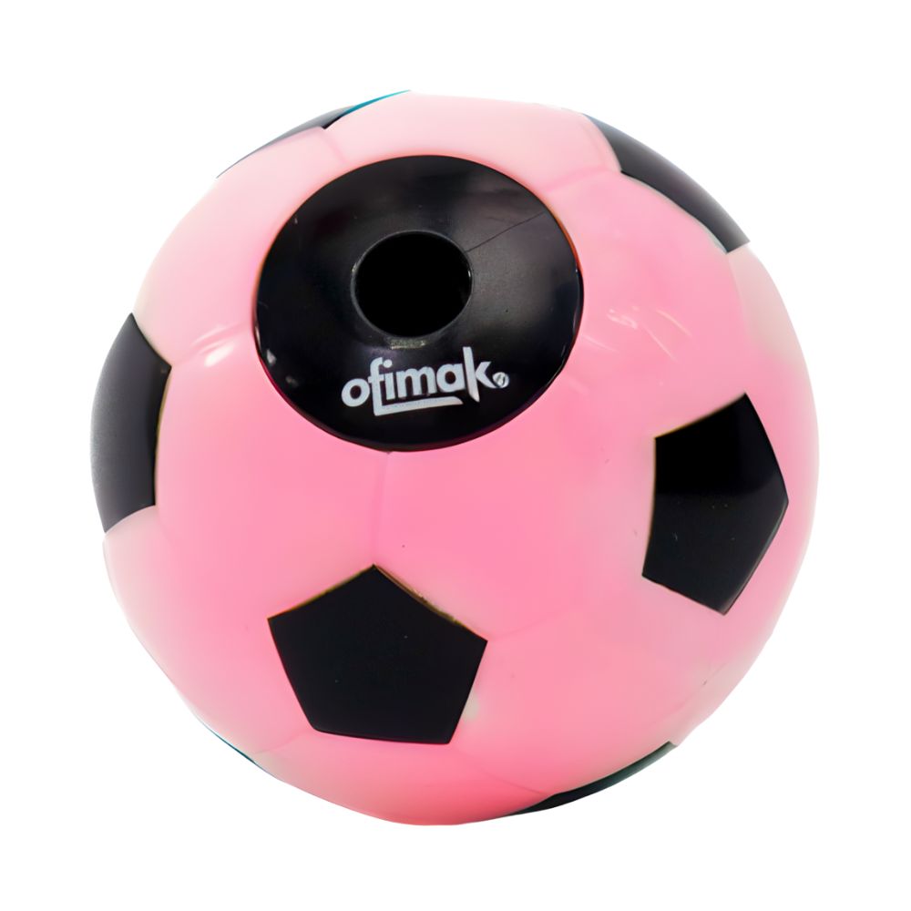 Ofimak Sacapuntas Balon de Futbol Rosado