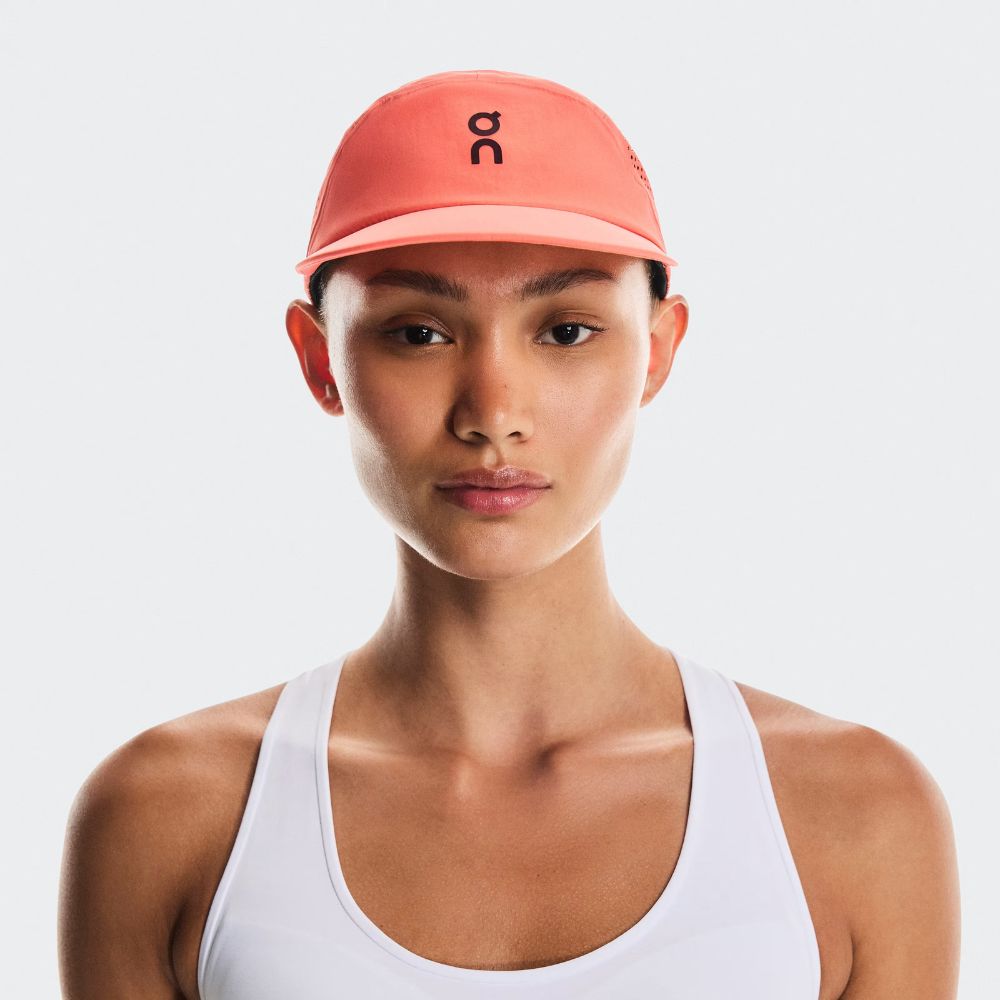 On Gorra Performance Cap Unisex Color Salmón Talla U