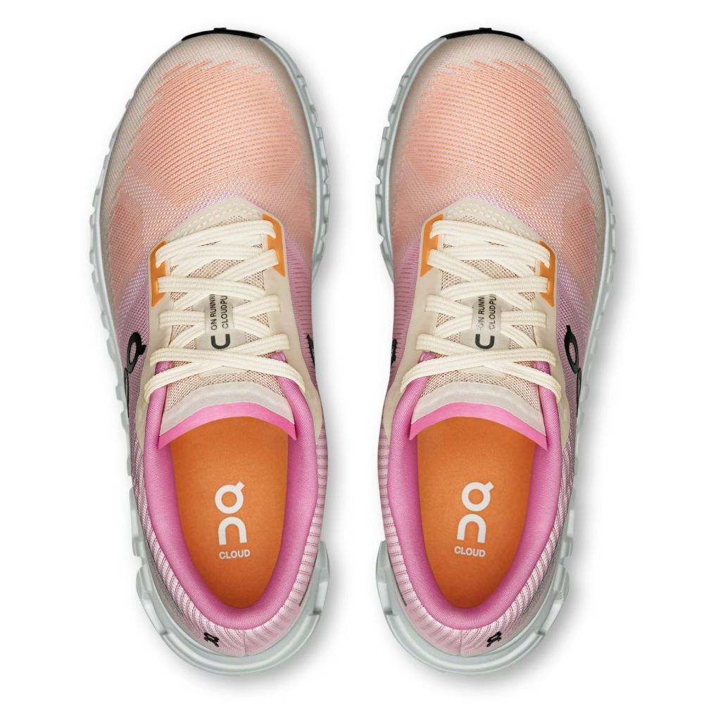 On Running Cloud 6 Push Tangerine Raspberry Zapatos Para Damas