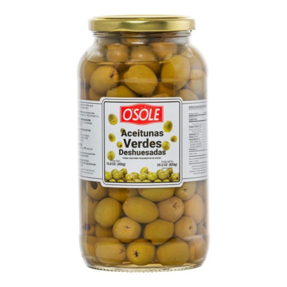 Osole Aceitunas Verdes Deshuesadas 830gr