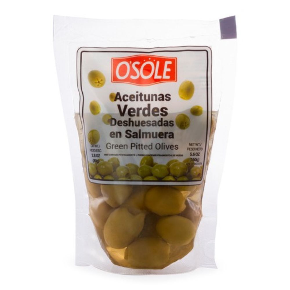Osole Aceitunas Verdes Deshuesadas Pouch 160gr