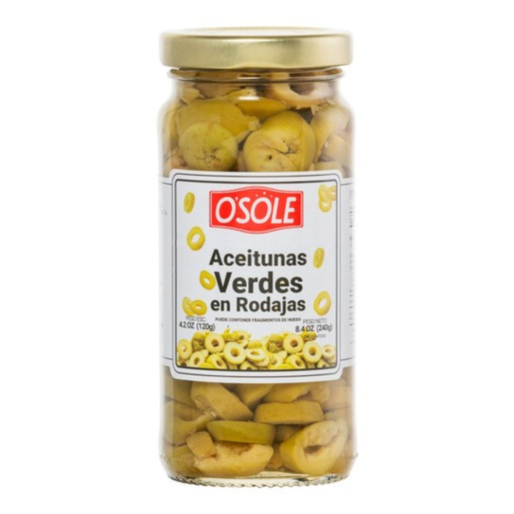 Osole Aceitunas Verdes En Rodajas 240gr