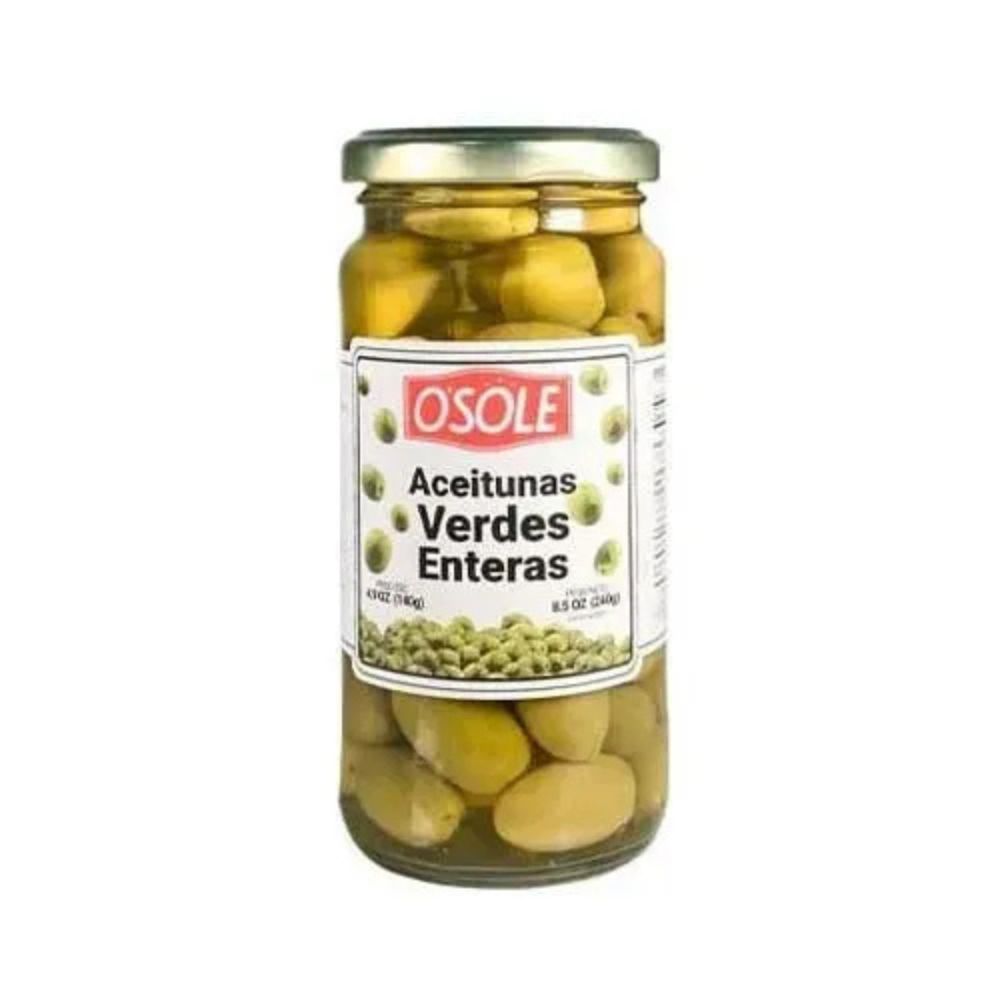 Osole Aceitunas Verdes Enteras 240gr