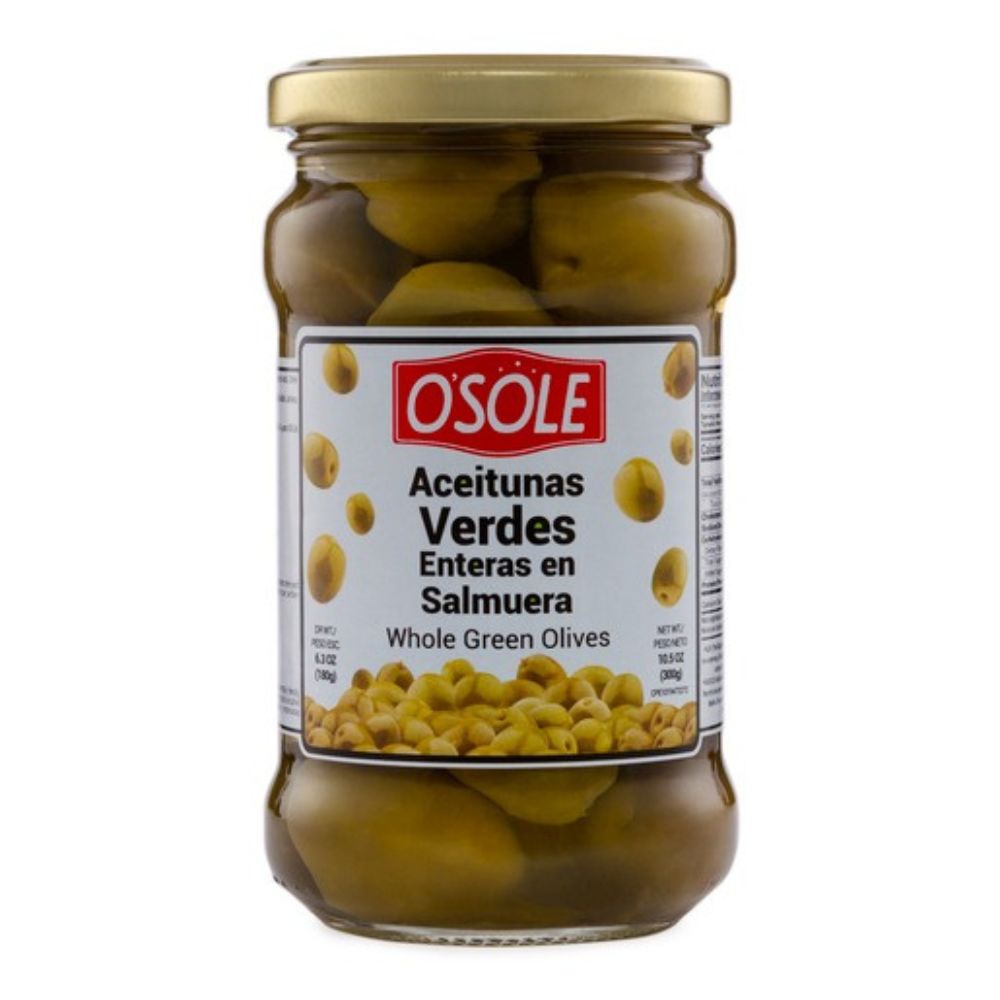 Osole Aceitunas Verdes Enteras 300gr
