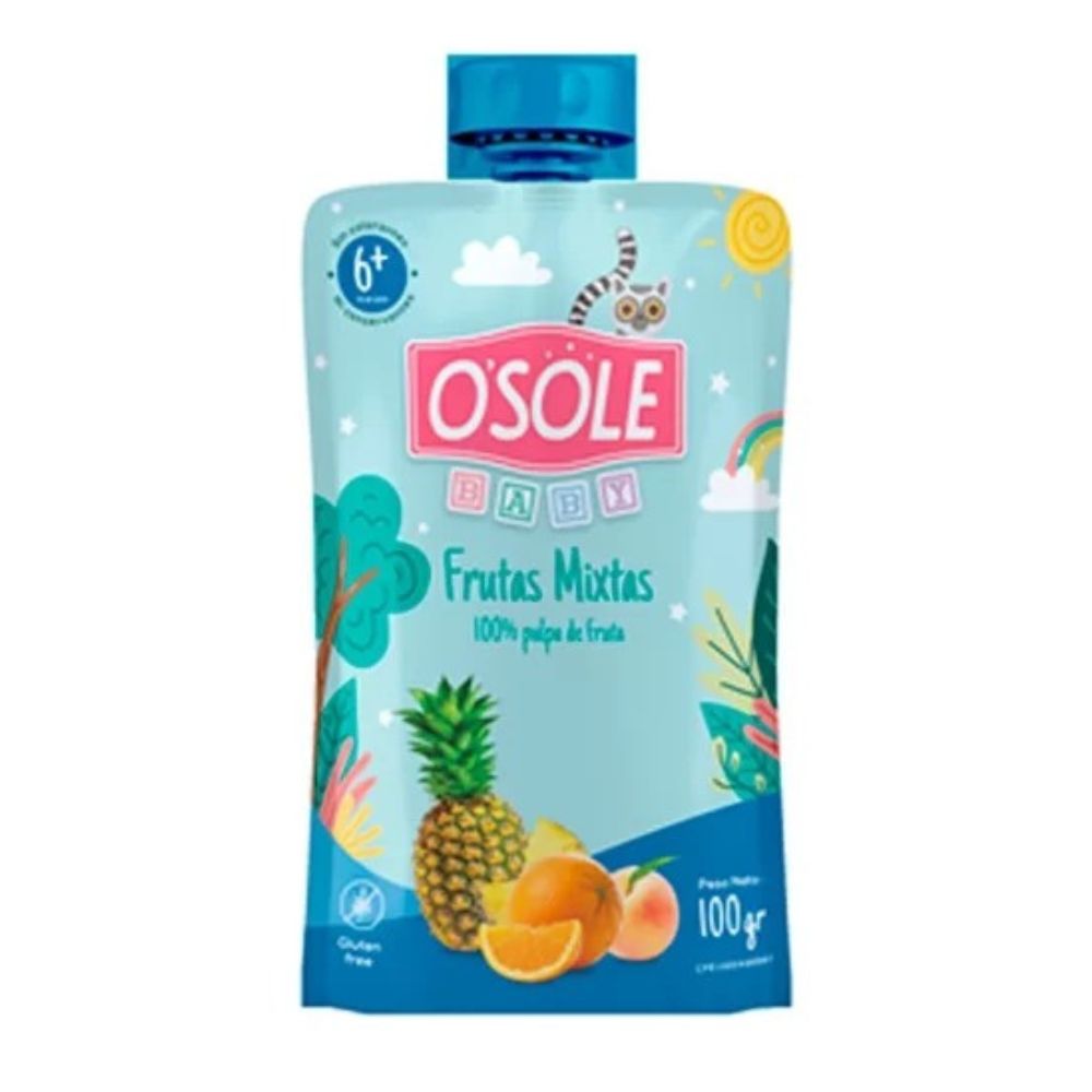 Osole Compota Sabor A Frutas Mixtas 100gr