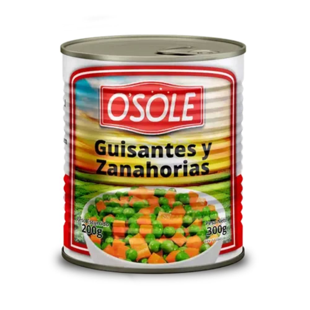 Osole Guisantes Y Zanahorias 280gr