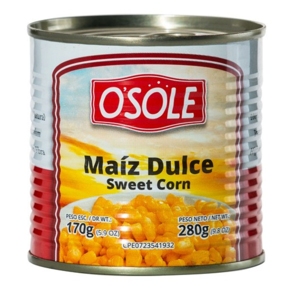 Osole Maíz Dulce En Granos 280gr