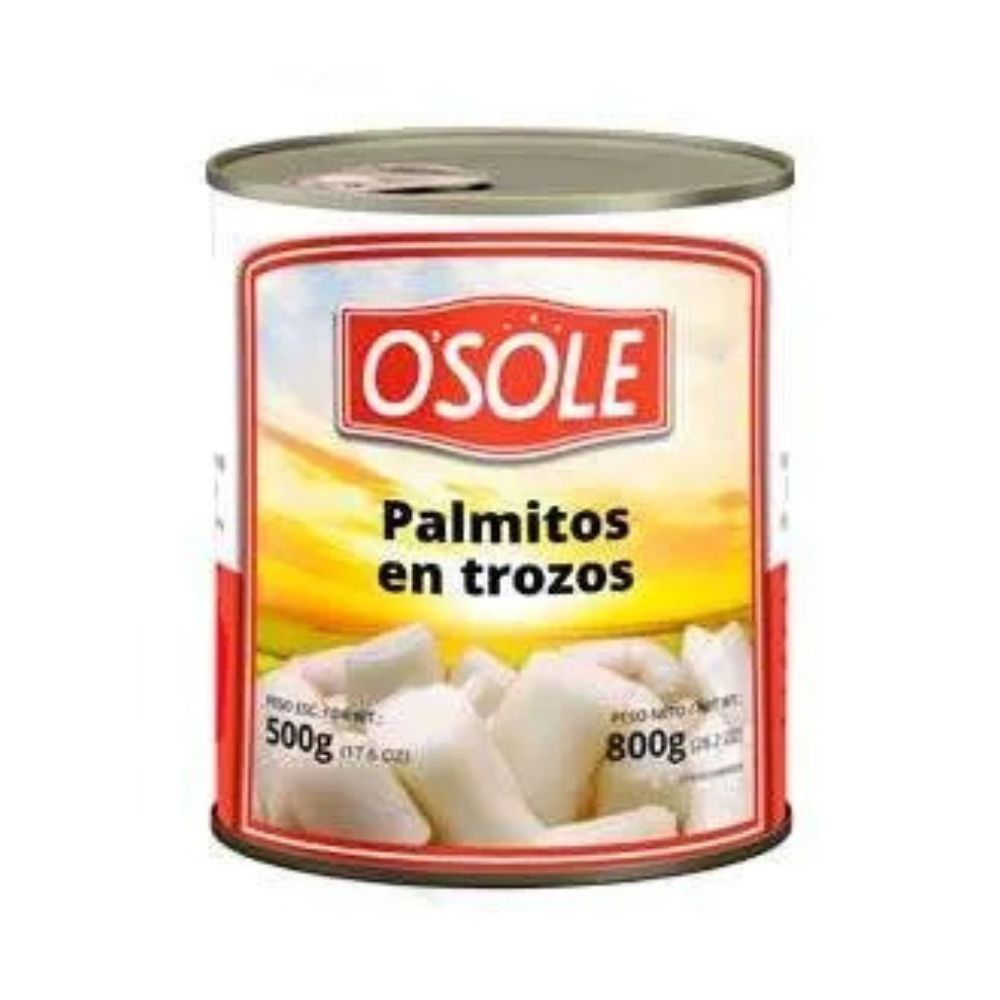 Osole Palmitos En Trozos 800gr