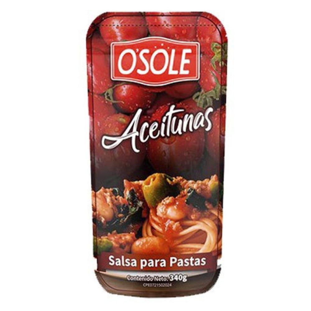 Osole Salsa Para Pasta Aceitunas 340gr