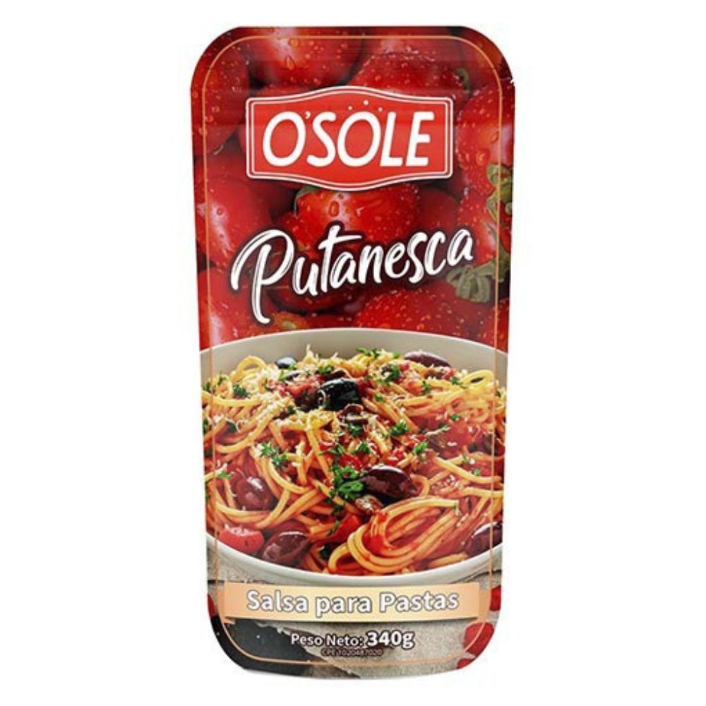 Osole Salsa Para Pasta Putanesca 340gr