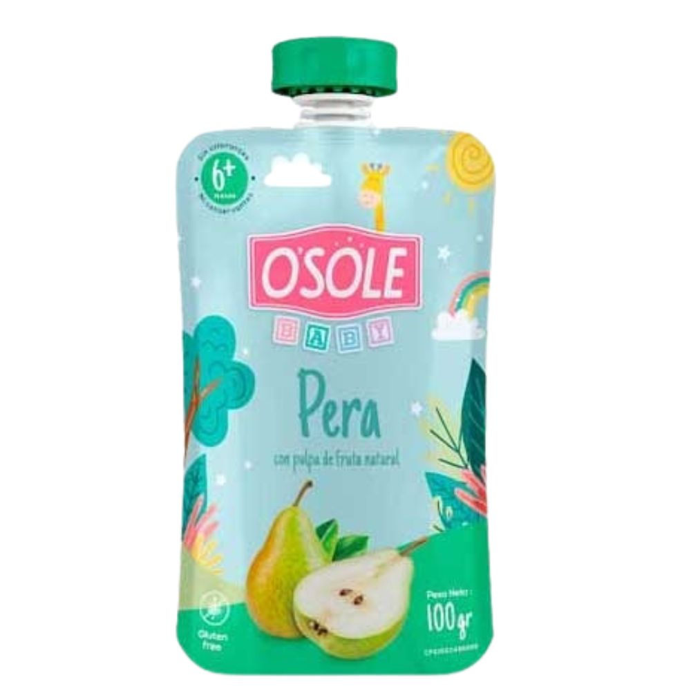 Osole Compota Sabor A Pera 100gr