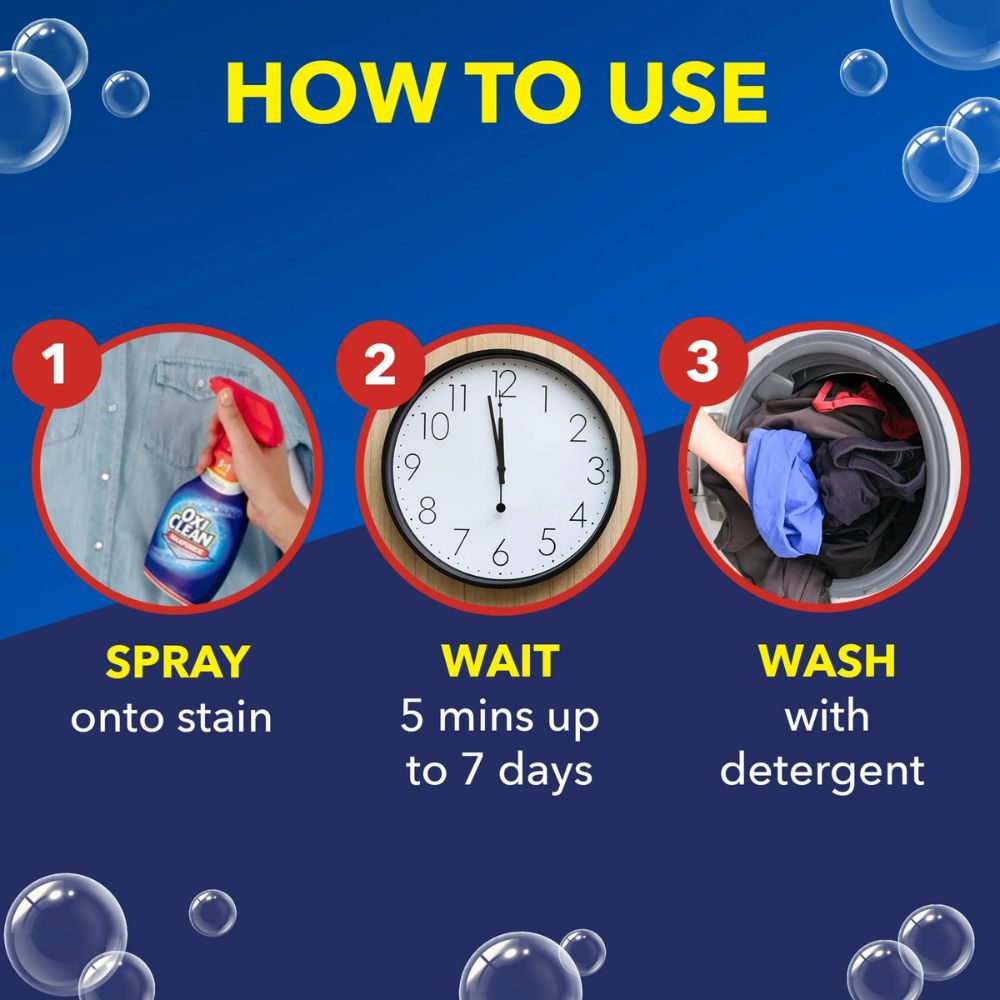 OxiClean Max Force Quitamancha Laundry Stain Remover 5in1 Power 473ml