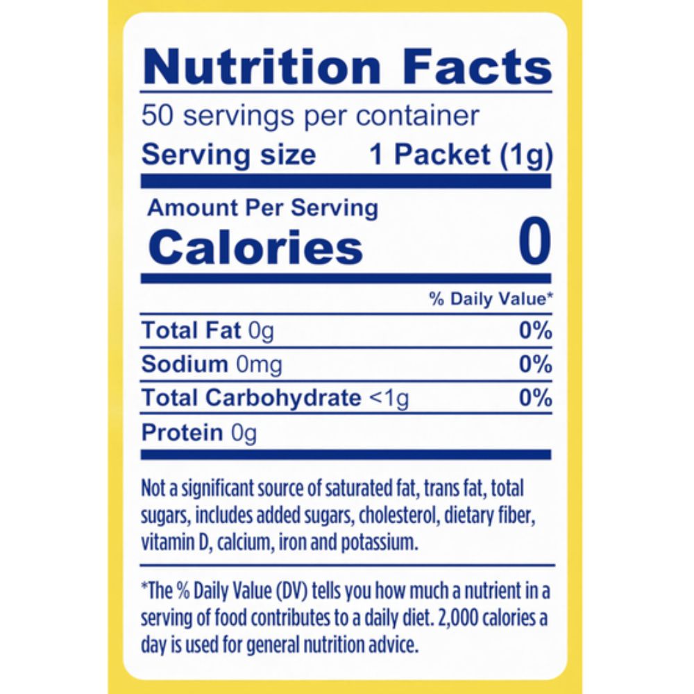 Splenda Enducolrante Zero Calorie Sweetener 1000 Und
