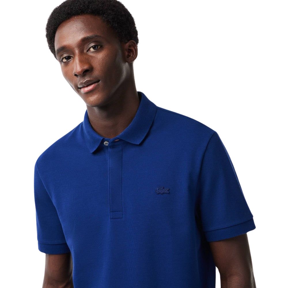 Lacoste Chemise Deluxe Azul Para Caballero