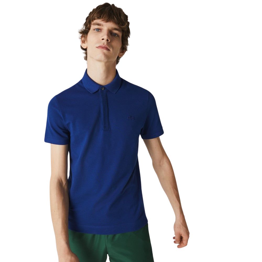 Lacoste Chemise Deluxe Azul Para Caballero