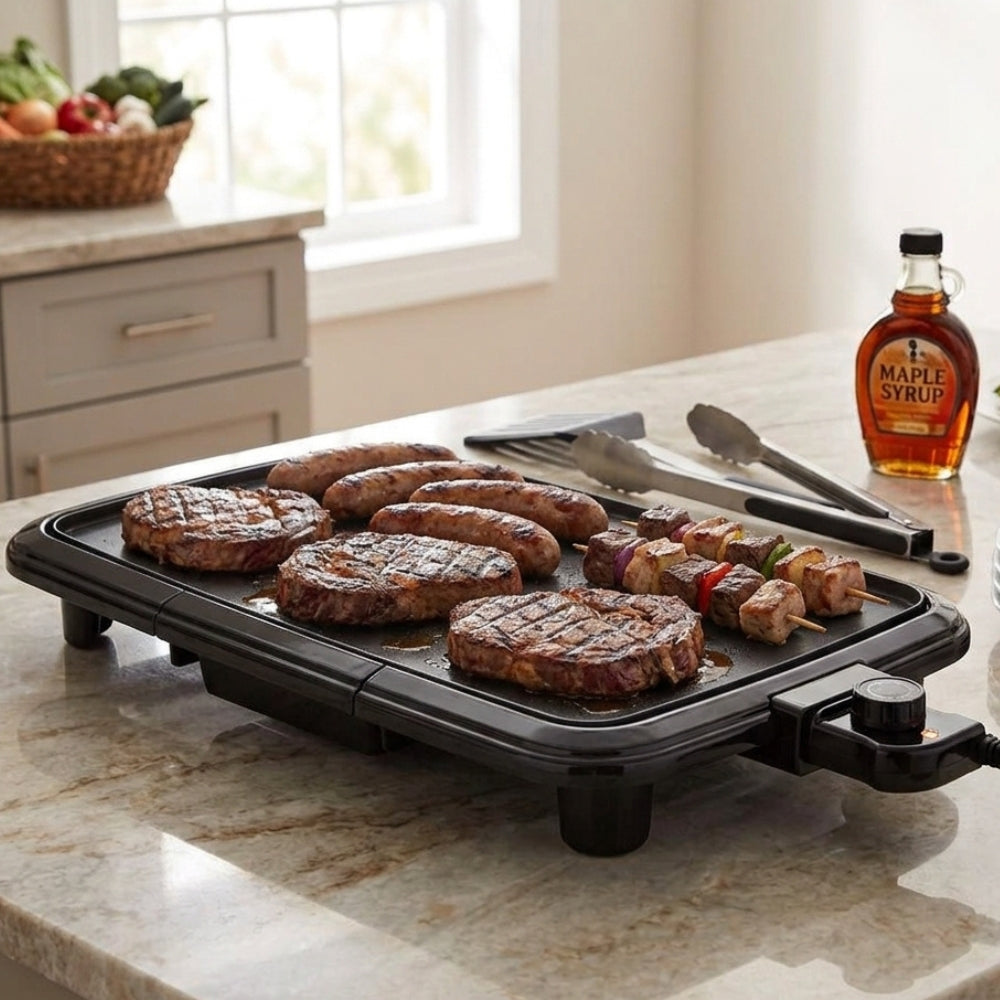 Prime Home Parrillera Grill Acero Inoxidable 1500W