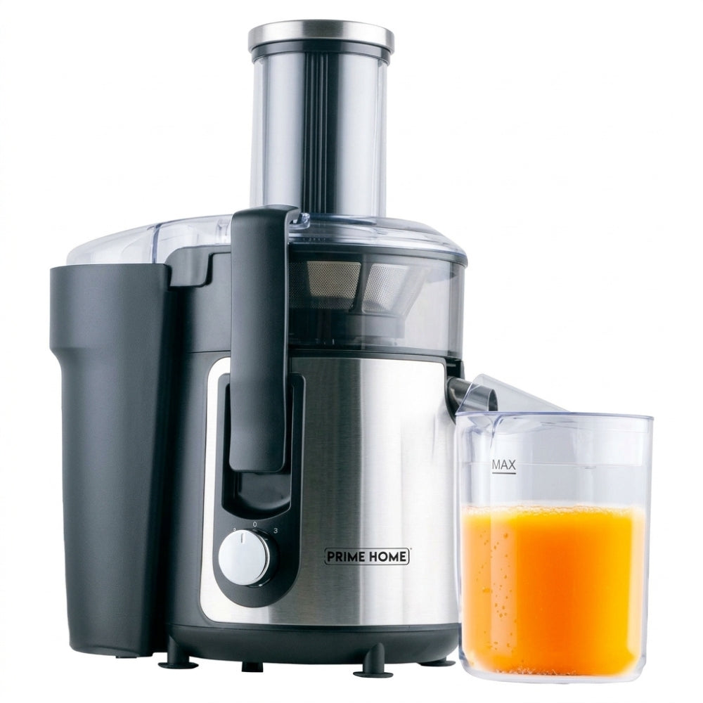 Prime Home Extractor De Jugo Acero Inoxidable 600W