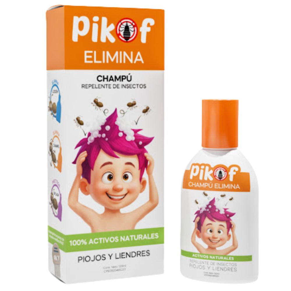 Pikof Protección Contra Piojos Paso 2 "Previene" Champú 120ml