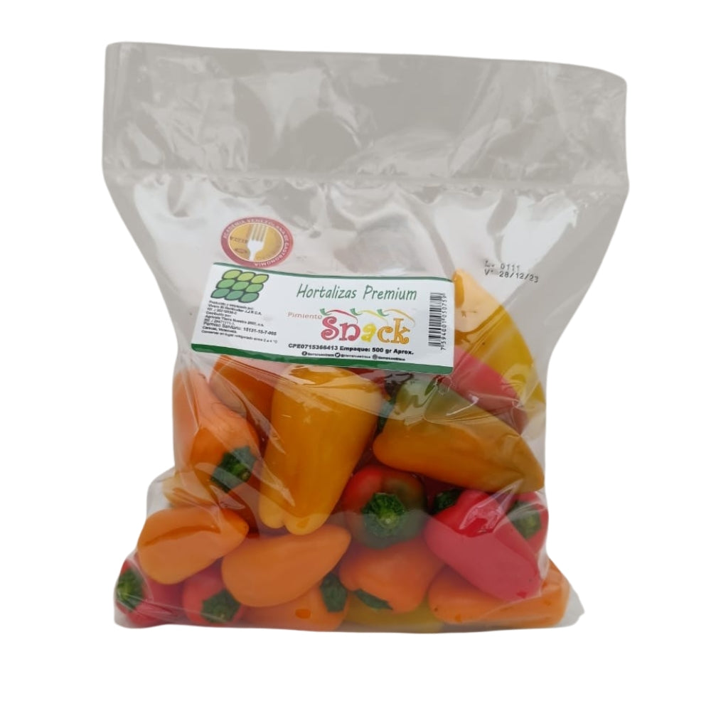 Pimiento Snack 500gr Agricola Tierra Nuestra