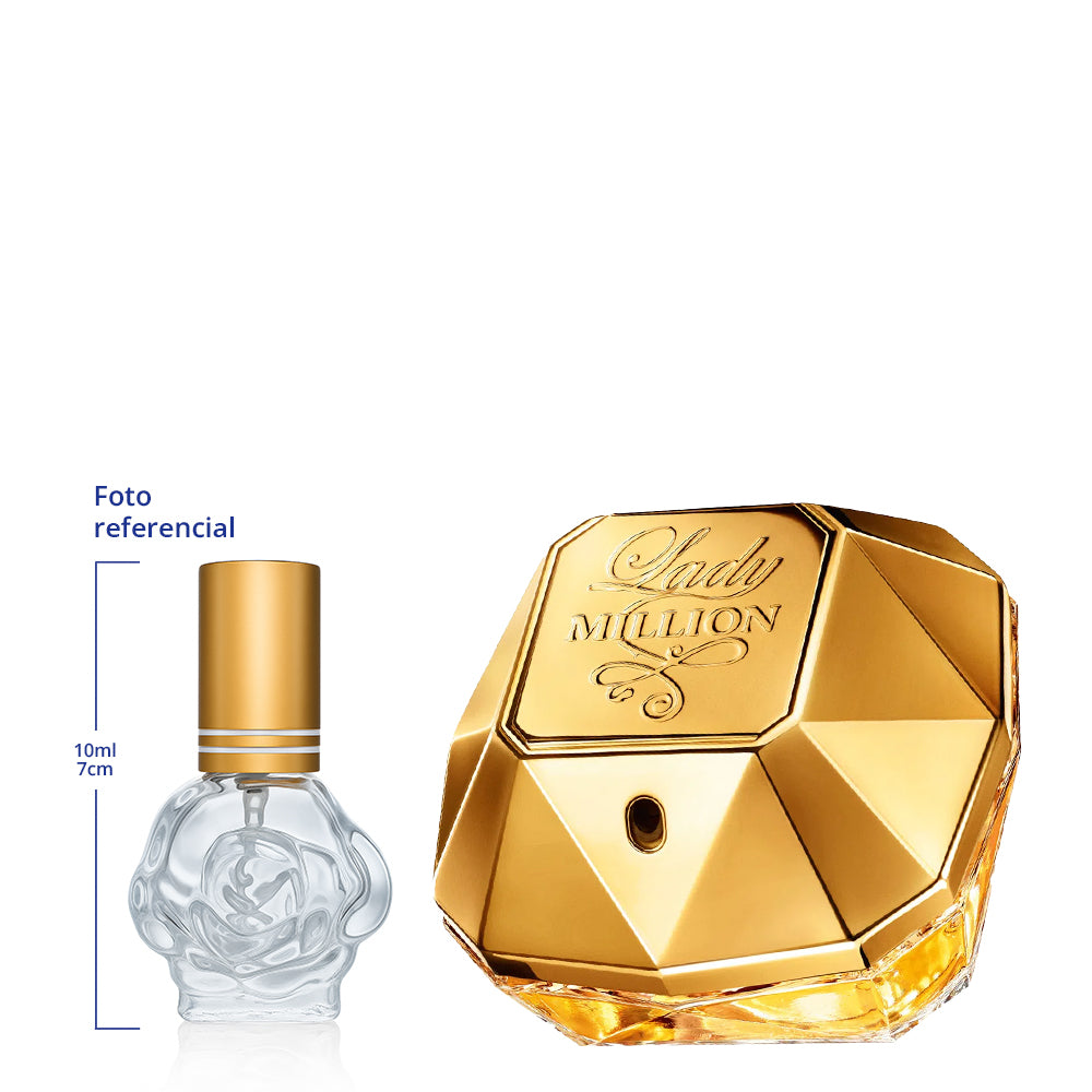 Paco Rabanne Lady Million Decant Travel Size Eau De Parfum For Woman 10ml