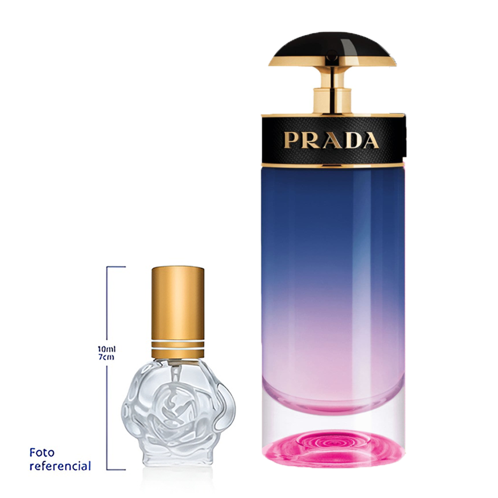 Prada Candy Night Decant Travel Size 10ml 95 a 150 Sprays Aprox Eau de Parfum For Woman