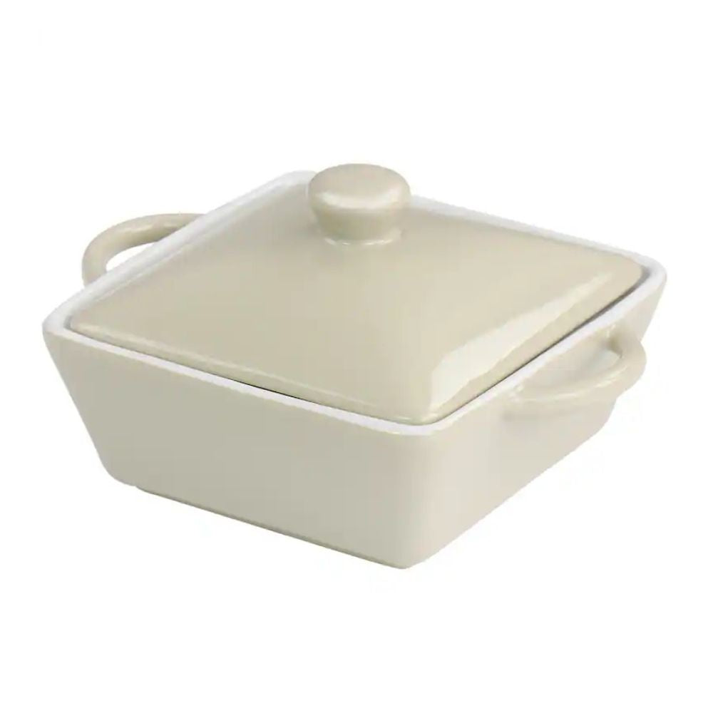 Caserola Martha Stewart With Lid 10cm Beige