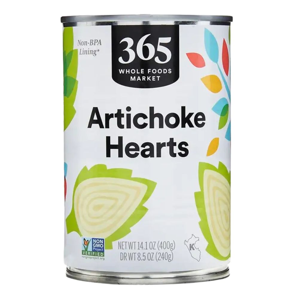 365 Whole Foods Market Artichoke Hearts 400g