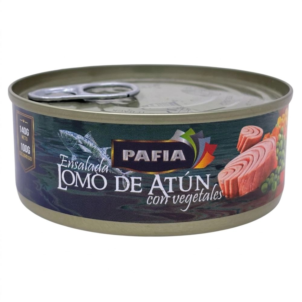 Pafia Lomo de Atún Ensalada Con Vegetales 140gr