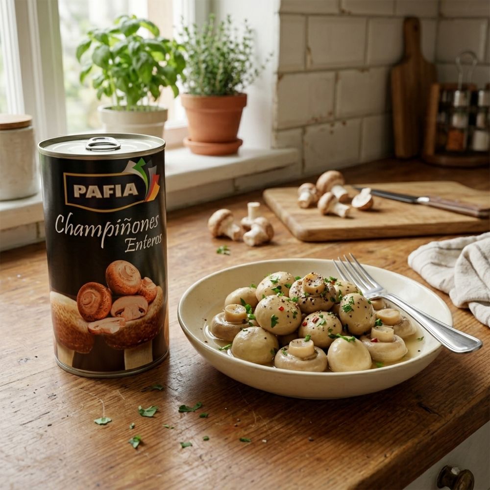 Champiñones Enteros Pafia 370 g
